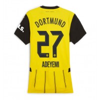 Borussia Dortmund Karim Adeyemi #27 Hjemmedrakt Dame 2024-25 Kortermet